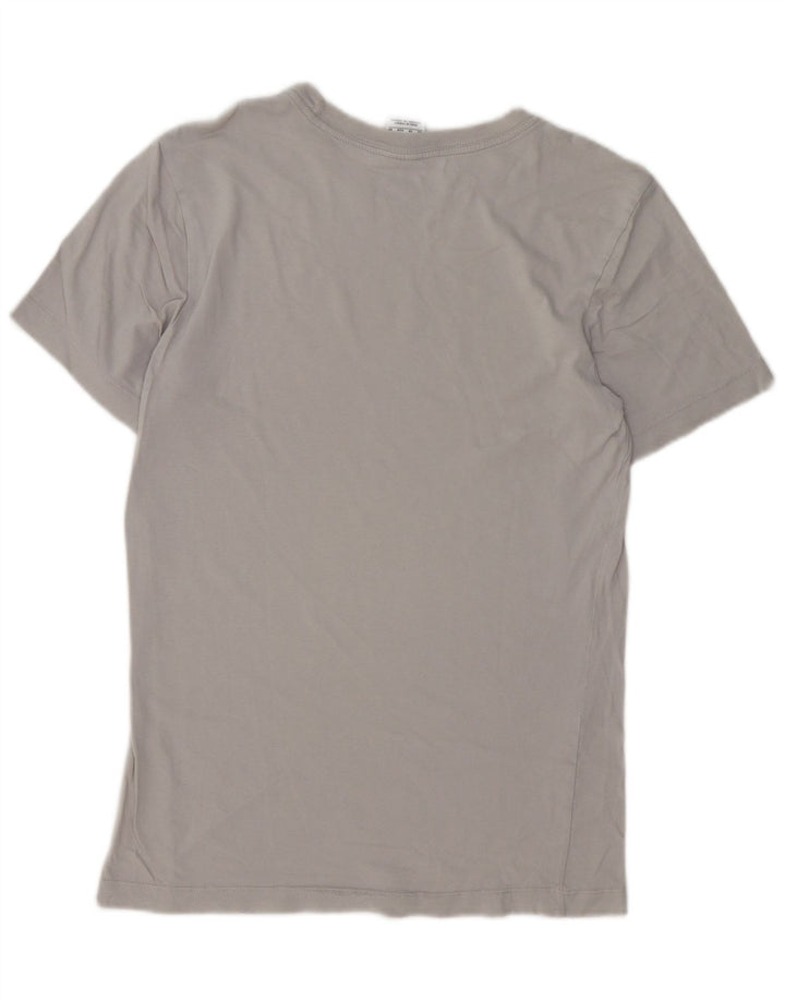 Camiseta Nike masculina gráfica Top XS algodão cinza