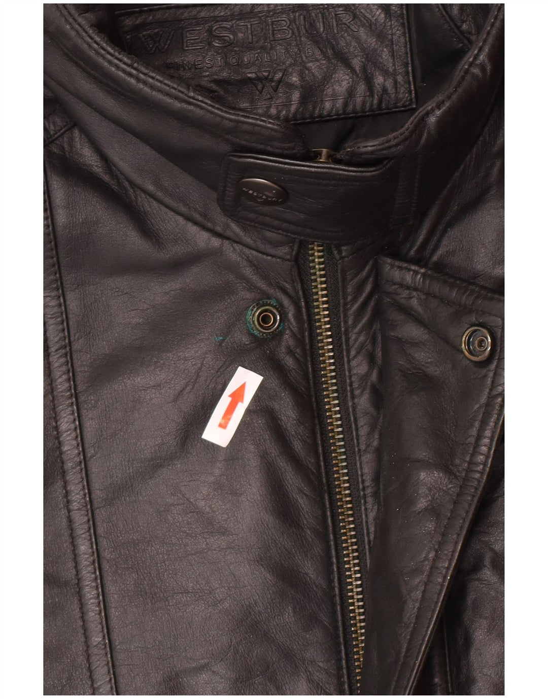 Jaqueta de couro masculina WESTBURY IT 52 XL couro preto