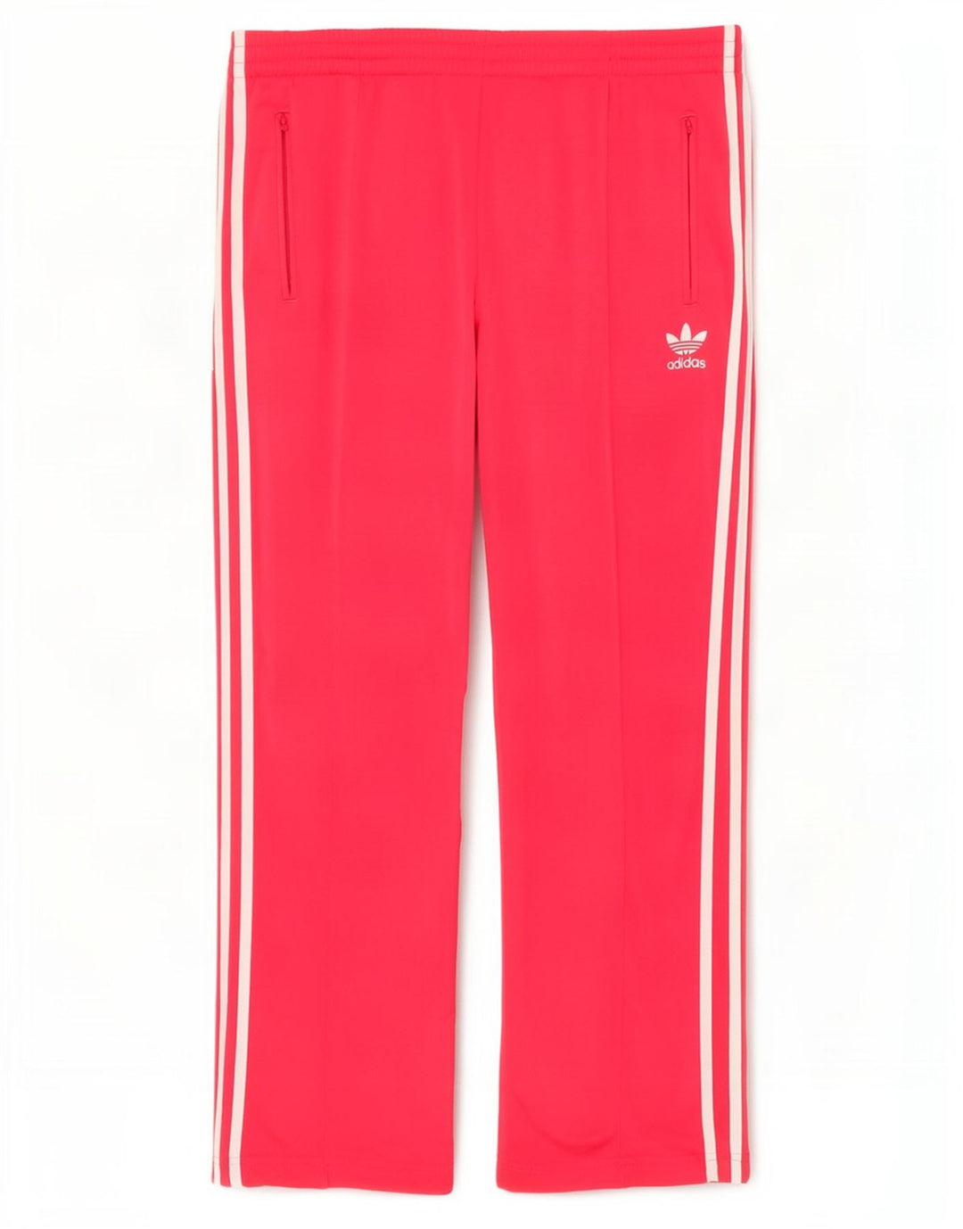 Calça de treino feminina Adidas UK 12 poliéster rosa médio