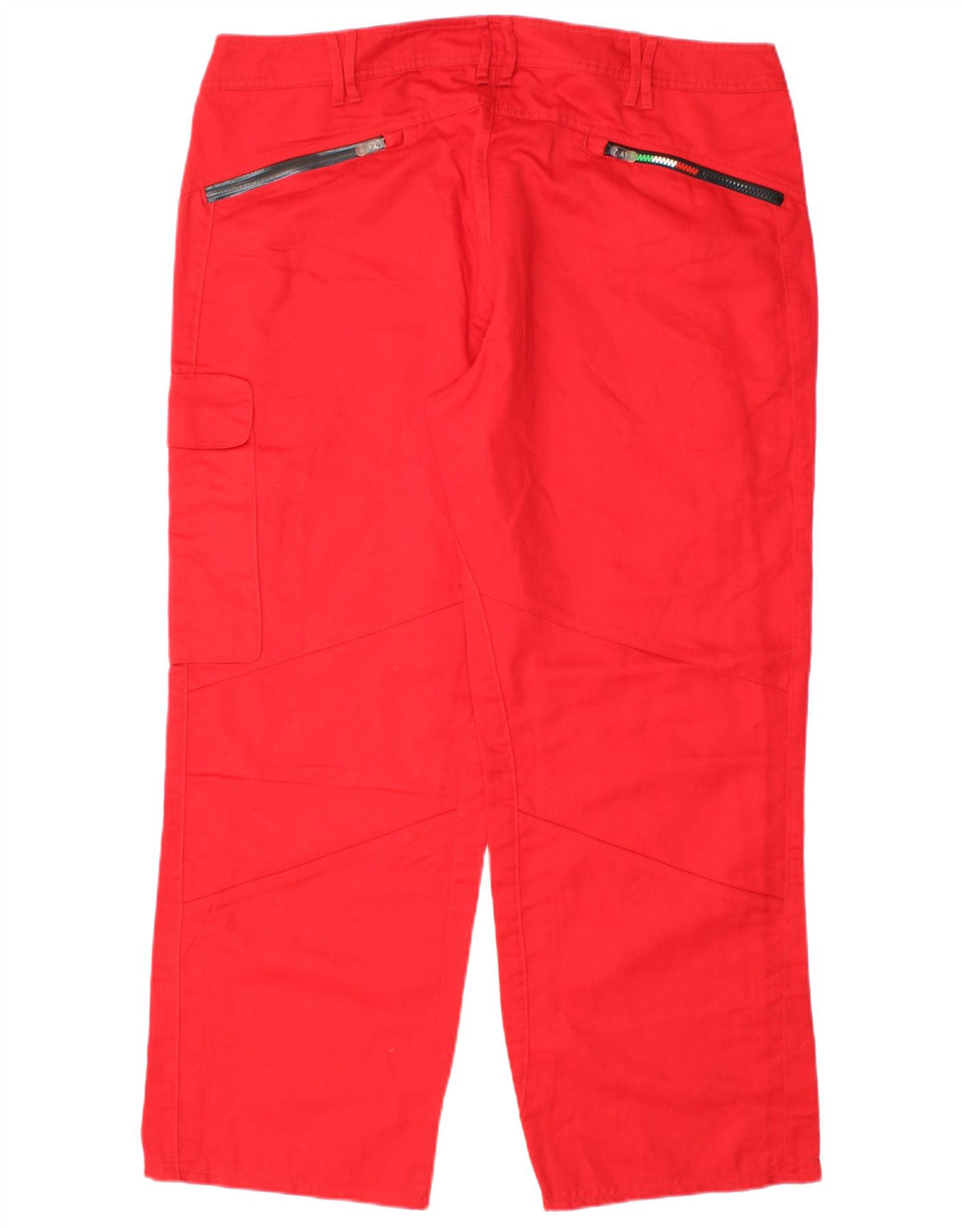 Calça cargo reta masculina PUMA W36 L28 vermelha