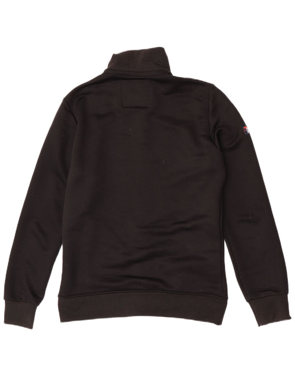 Superdry Mens Treino Top Jacket Médio Poliéster Preto