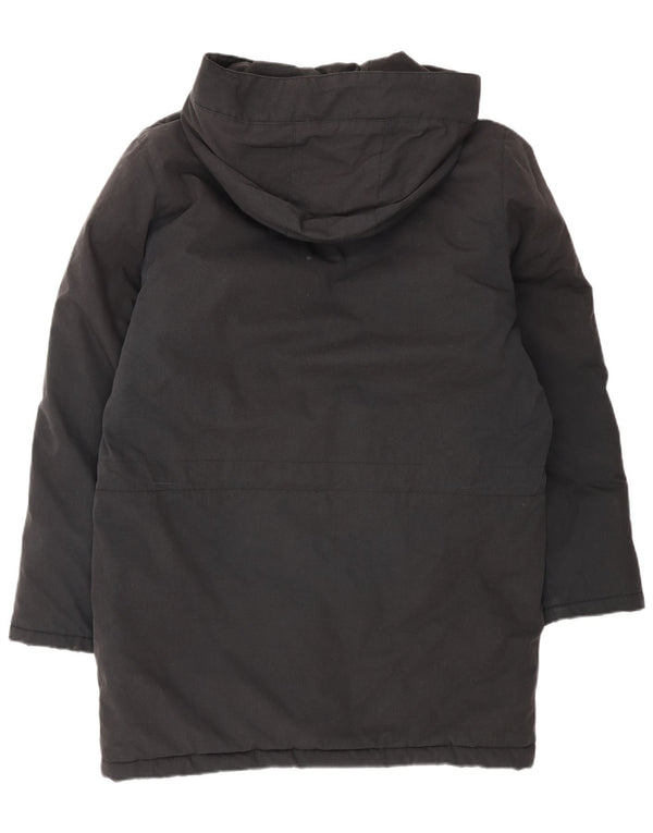 Jaqueta masculina Carhartt Tropper com capuz Parka UK 34 XS poliéster preto