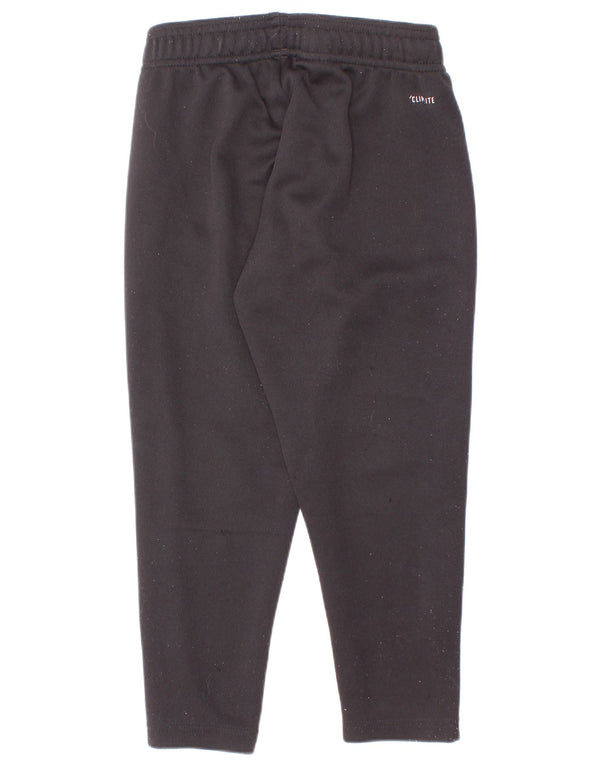 Calças de treino Adidas Boys Climalite 3-4 anos preto poliéster