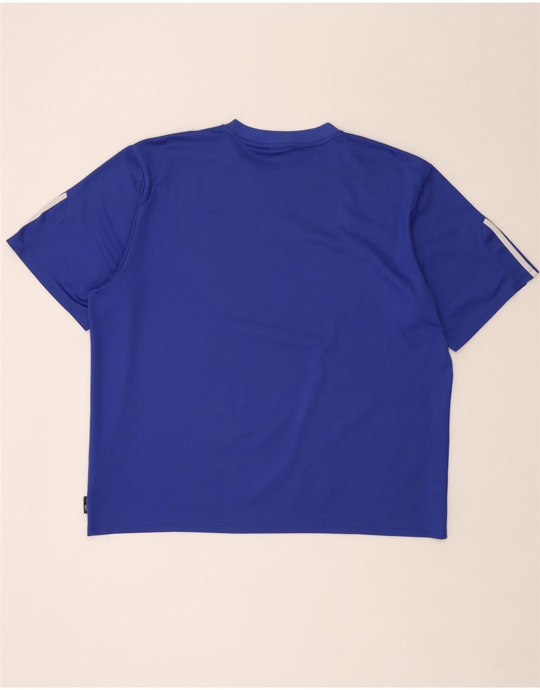 Camiseta Adidas Masculina Climalite Top 2XL Azul Poliéster