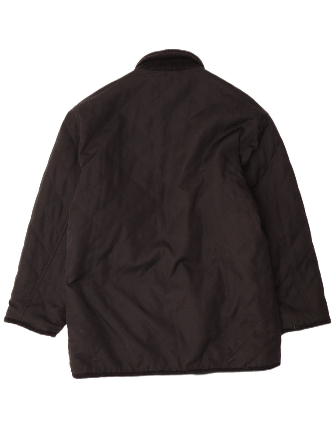 Jaqueta masculina de lã reversível gráfica VINTAGE UK 38 cinza médio Fair Isle