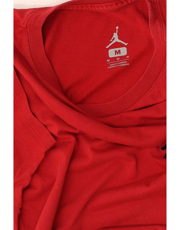 Camiseta masculina Jordan Top Médio Vermelho