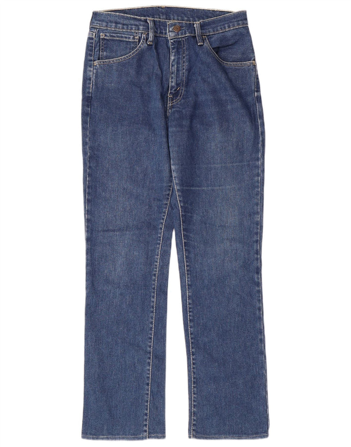 Jeans retos femininos LEVI'S W32 L29 algodão azul