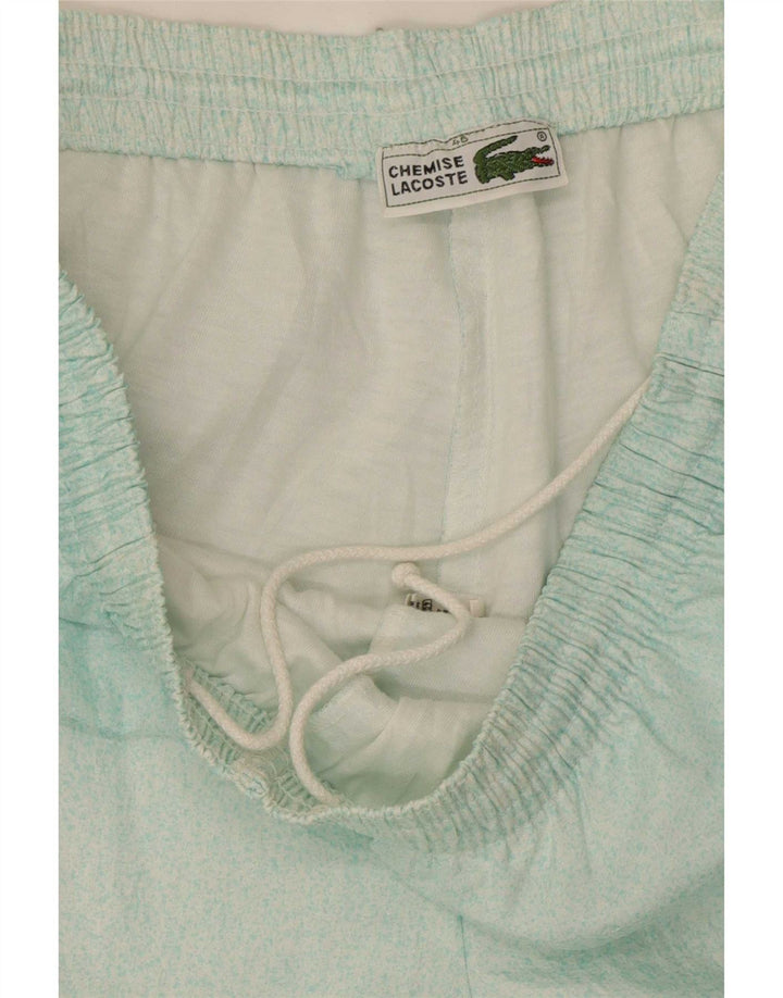 Calça esportiva masculina Lacoste tamanho 46 poliamida turquesa grande