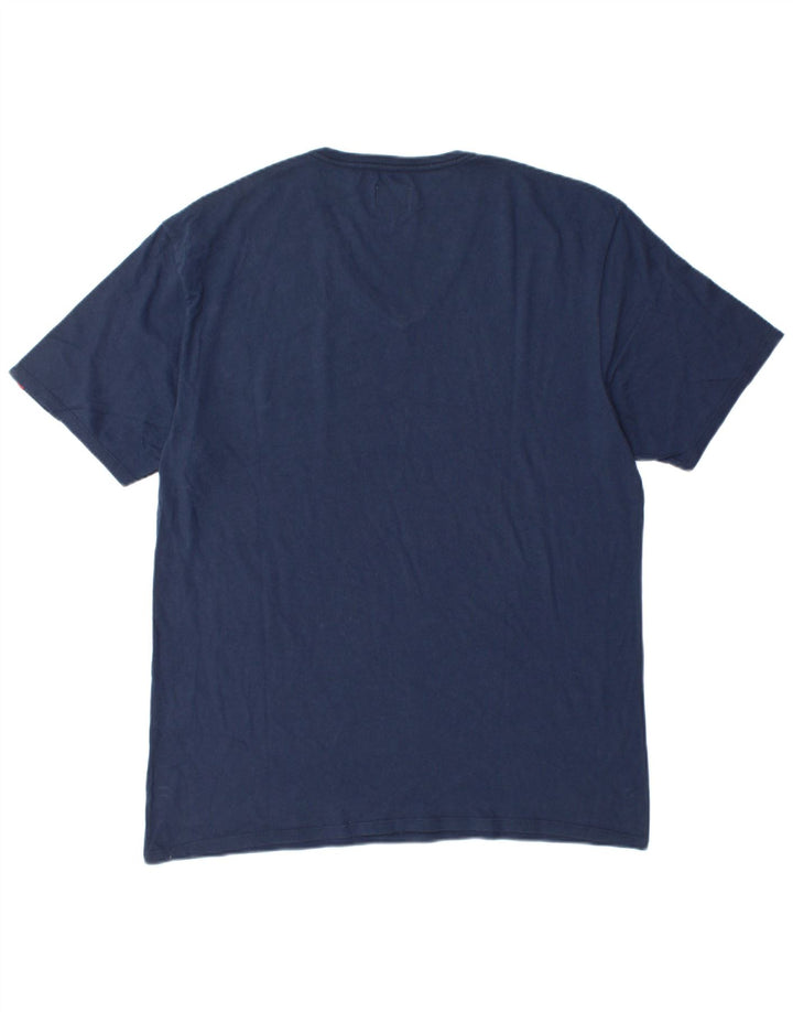 Camiseta masculina LEVI'S Top 2XL algodão azul marinho