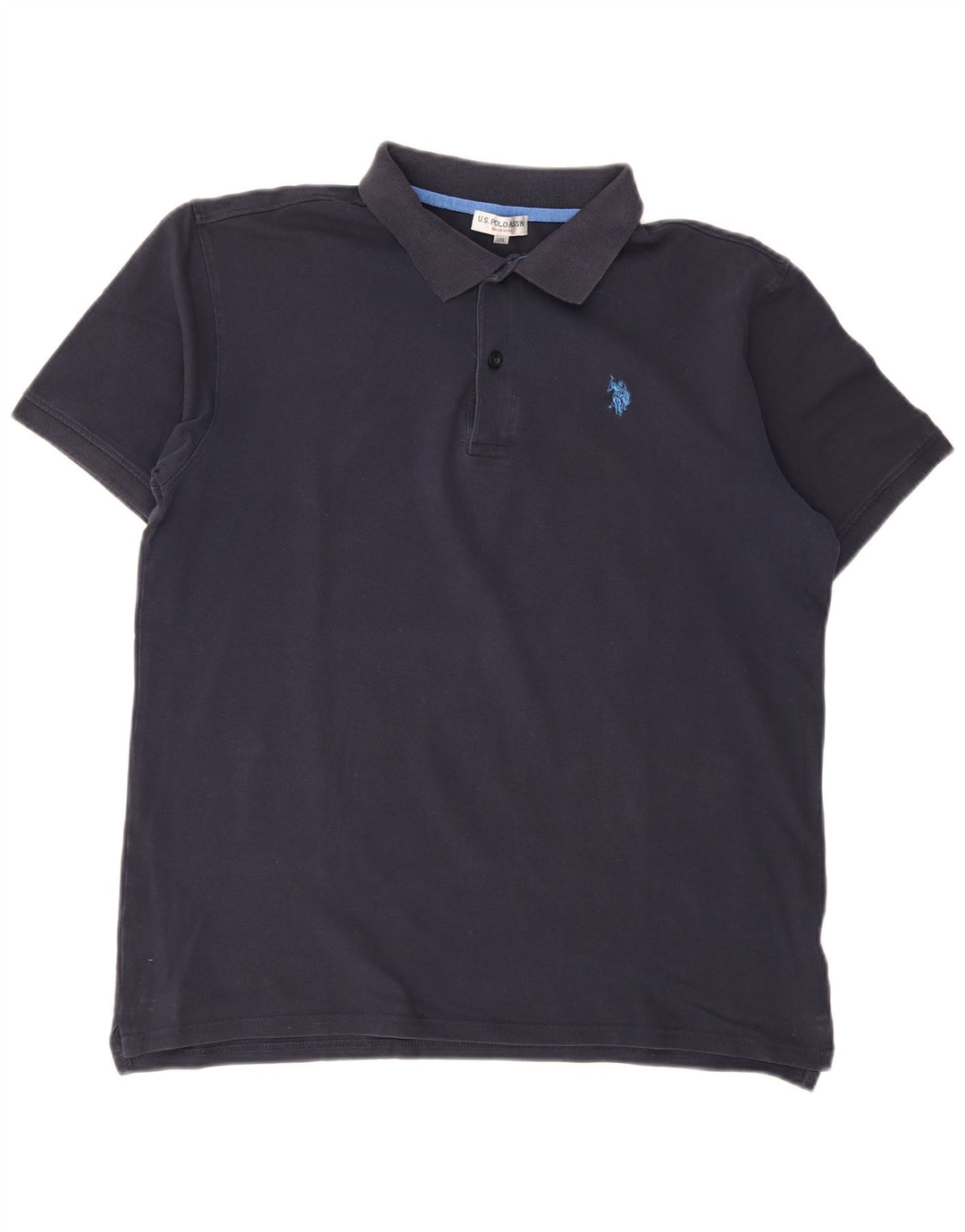 US Polo Assn. Camisa masculina 2XL azul marinho