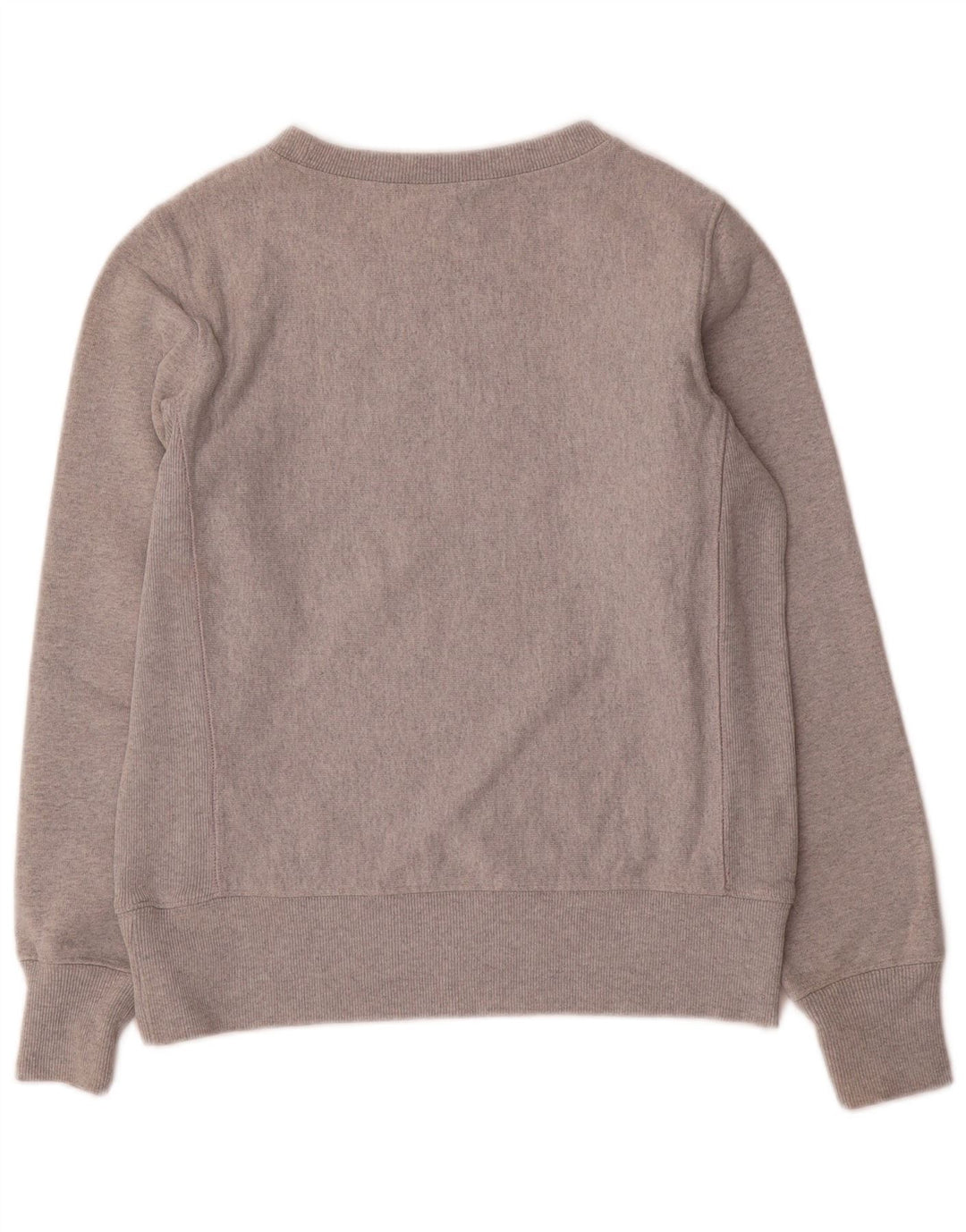 Champion moletom feminino jumper UK 14 algodão cinza médio