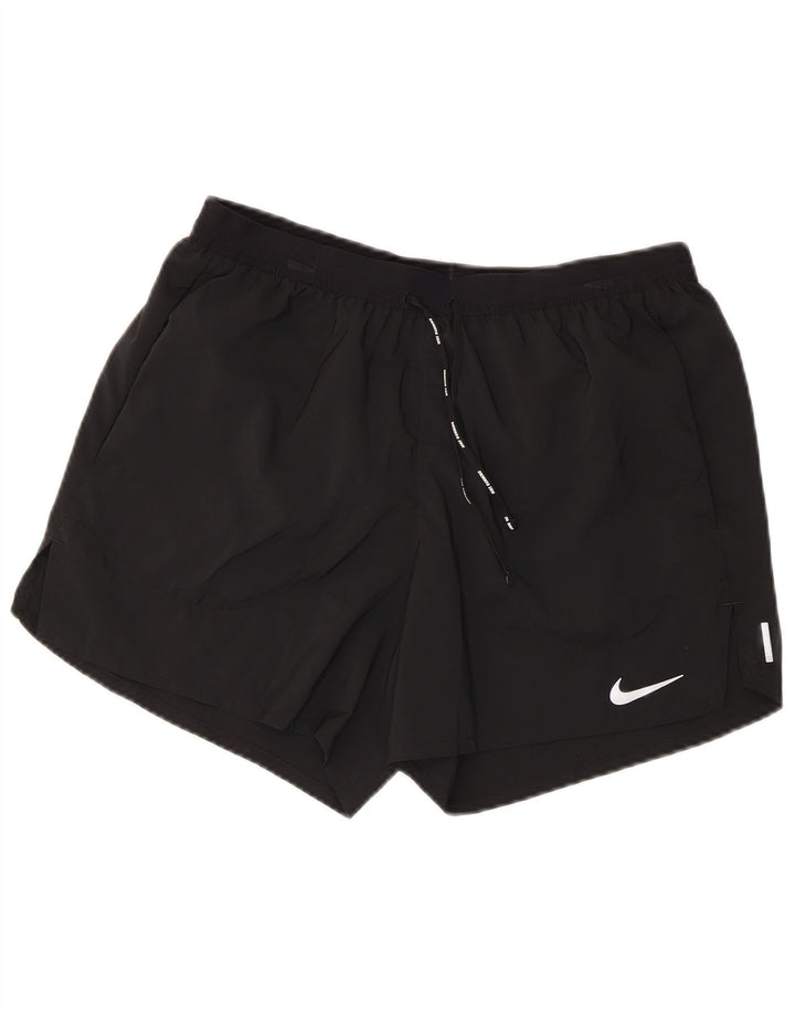 Nike Mens Dri Fit Sport Shorts Médio Preto Poliéster
