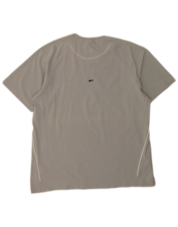 Camiseta masculina Adidas Top XL cinza algodão