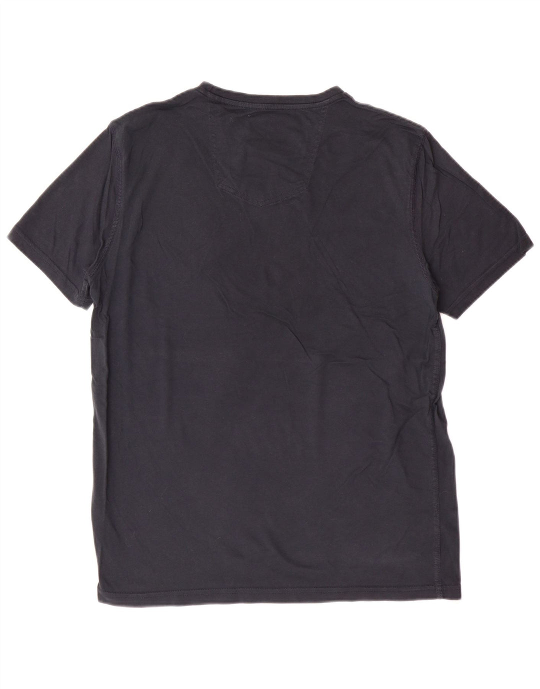 Camiseta masculina FAT FACE Top médio algodão azul marinho
