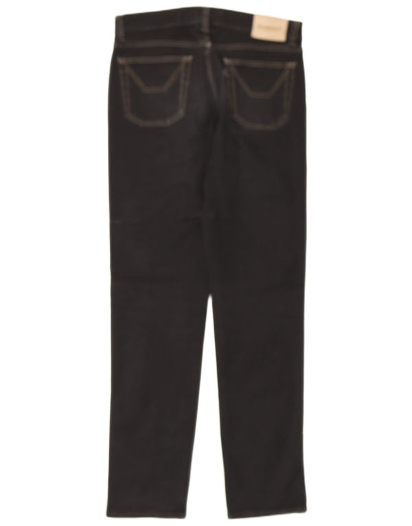 Jeans retos masculinos JECKERSON W31 L32 algodão preto