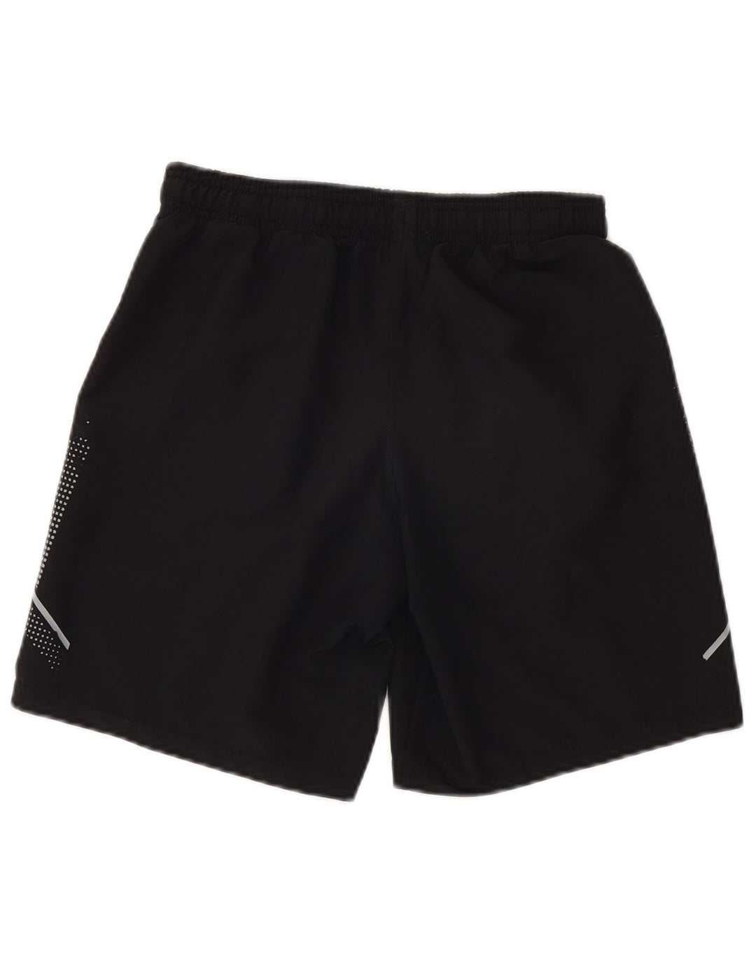 Shorts esportivos gráficos UNDER ARMOUR para meninos 11-12 anos grande poliéster preto