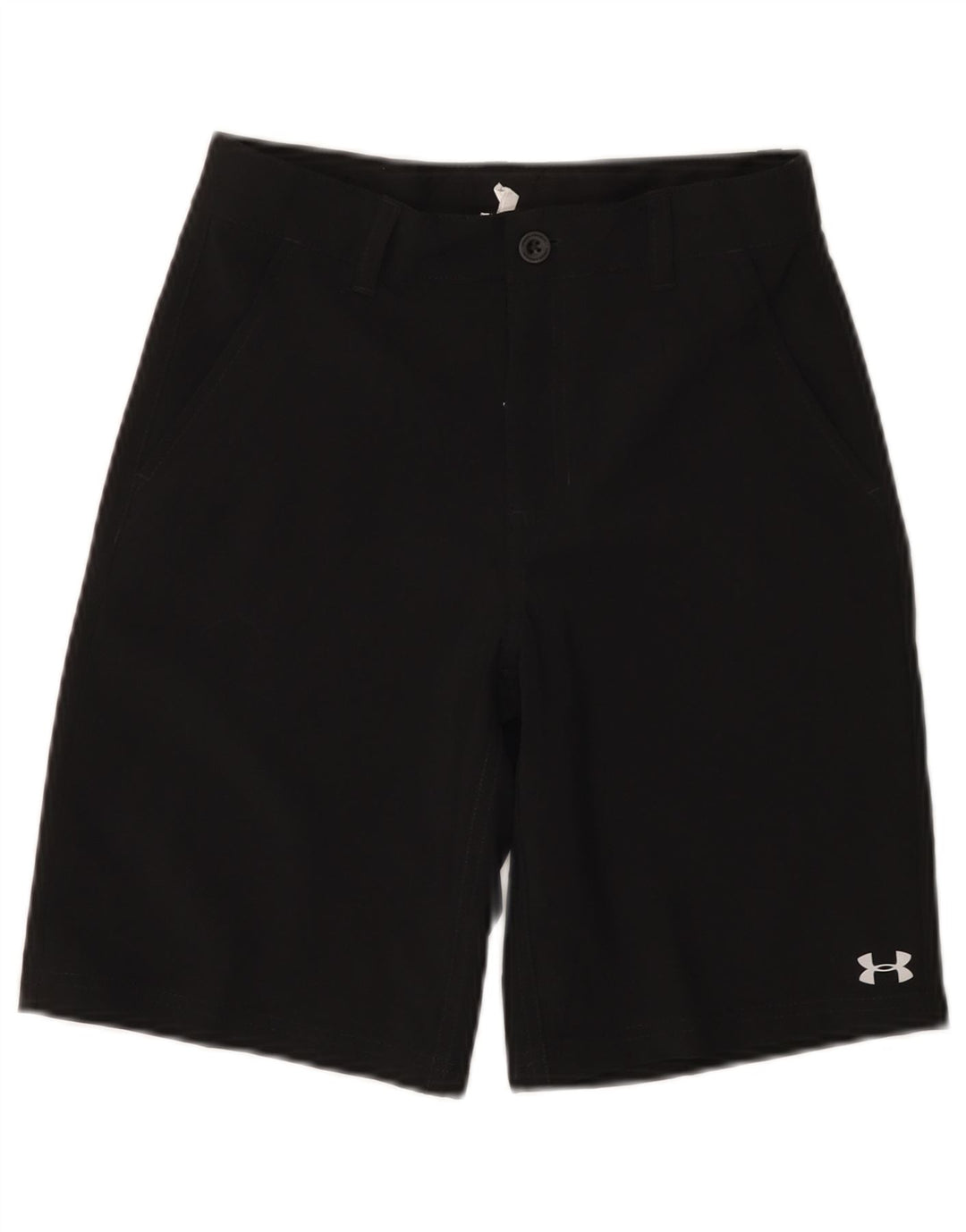 Under Armour Girls Chino Shorts 11-12 Anos W26 Poliéster Preto