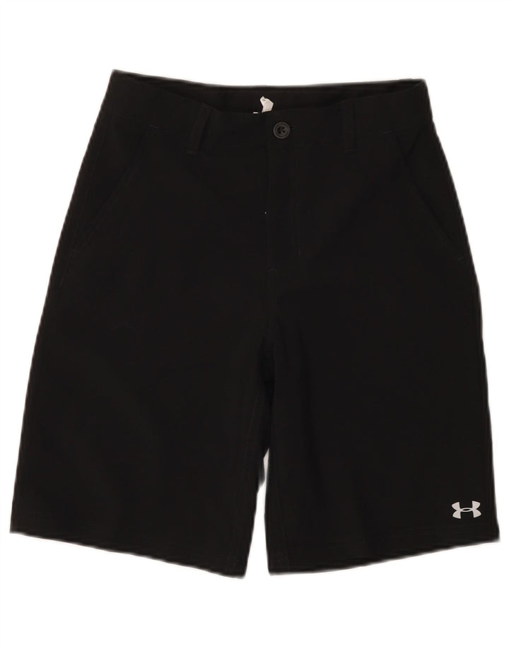 Under Armour Girls Chino Shorts 11-12 Anos W26 Poliéster Preto