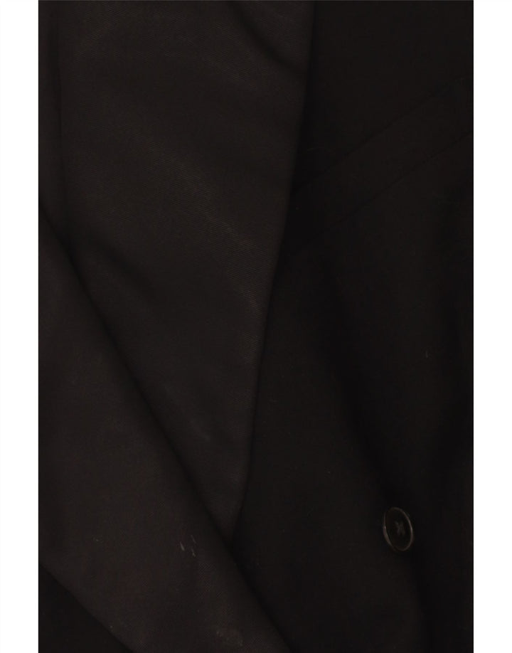 Jaqueta blazer feminina Burton com peito duplo grande Reino Unido 6 XS preta