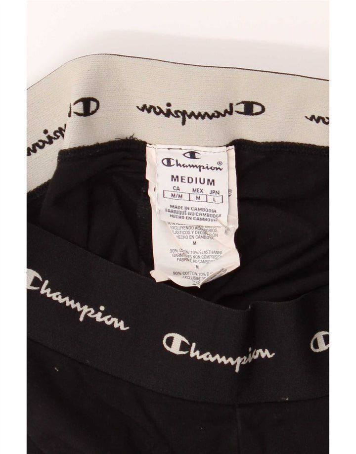 Leggings femininos Champion UK 12 algodão preto médio