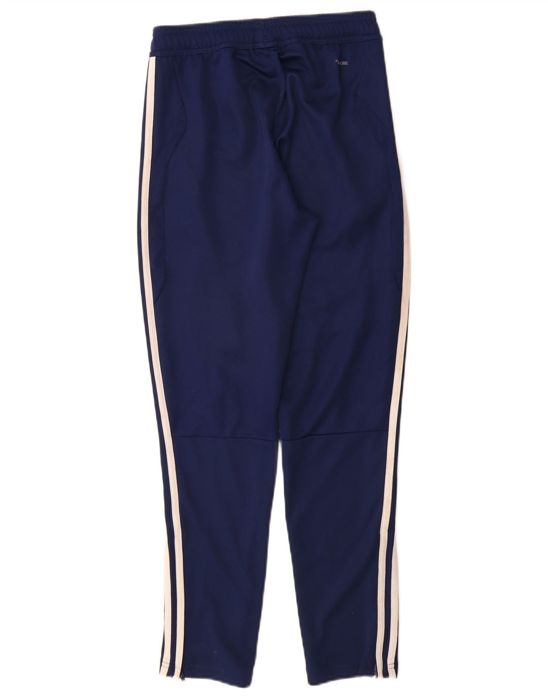 Calças de treino ADIDAS Menino Climacool 11-12 anos azul marinho poliéster
