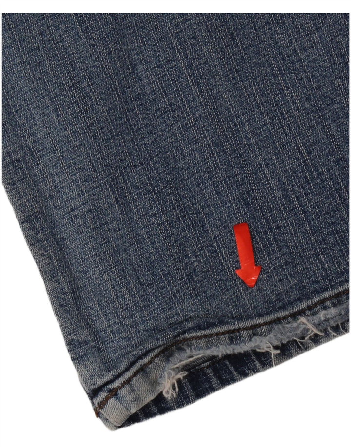 Diesel feminino bootcut jeans W31 L30 azul algodão