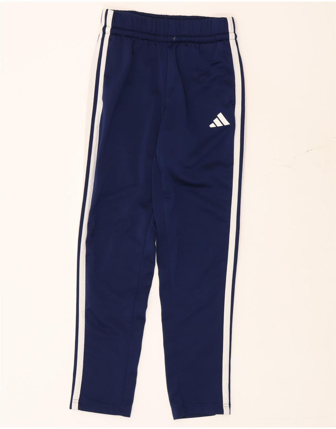 Calças de treino Adidas Boys Climacool 11-12 anos azul marinho poliéster
