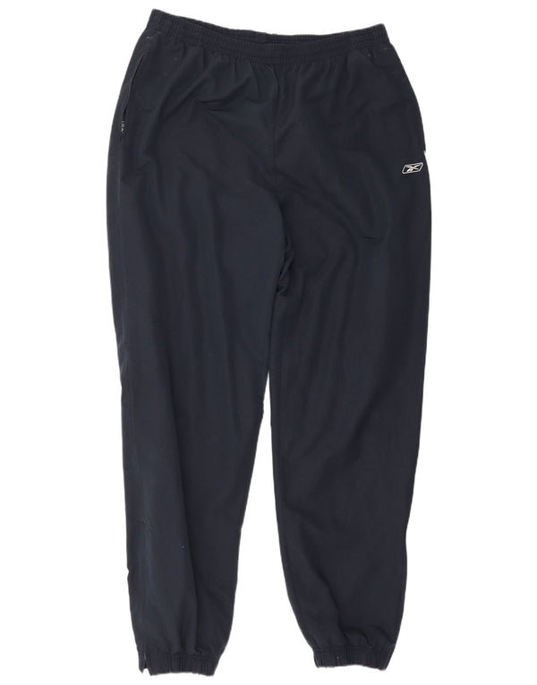 Calça de treino masculina Reebok Joggers XL azul marinho poliéster