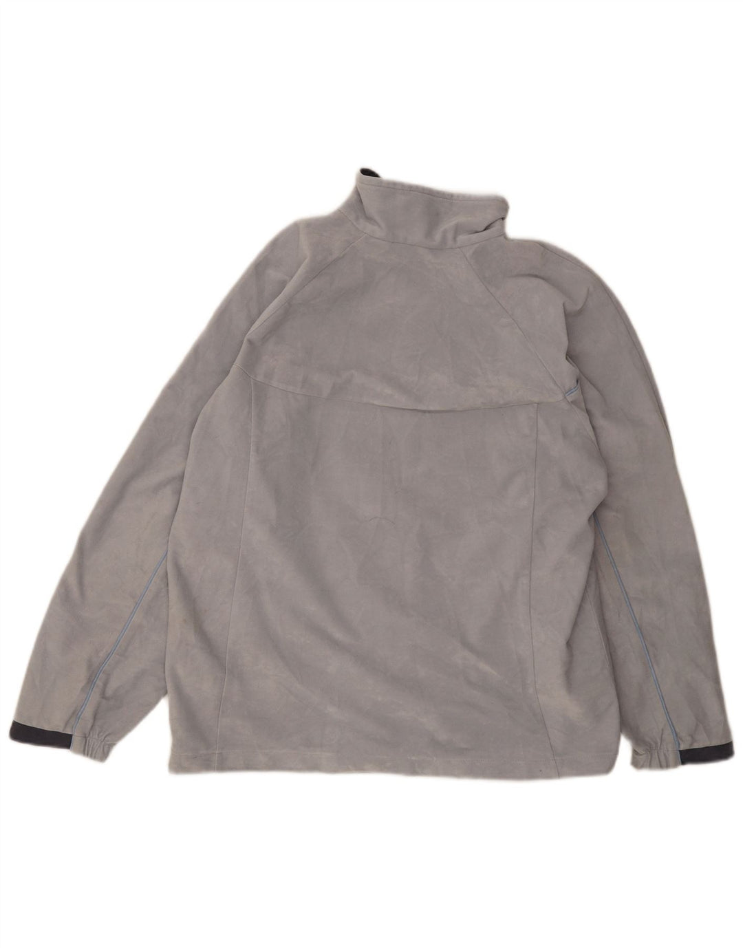 Diadora Womens Tracksuit Top Jacket UK 14 Grande Cinza Poliéster