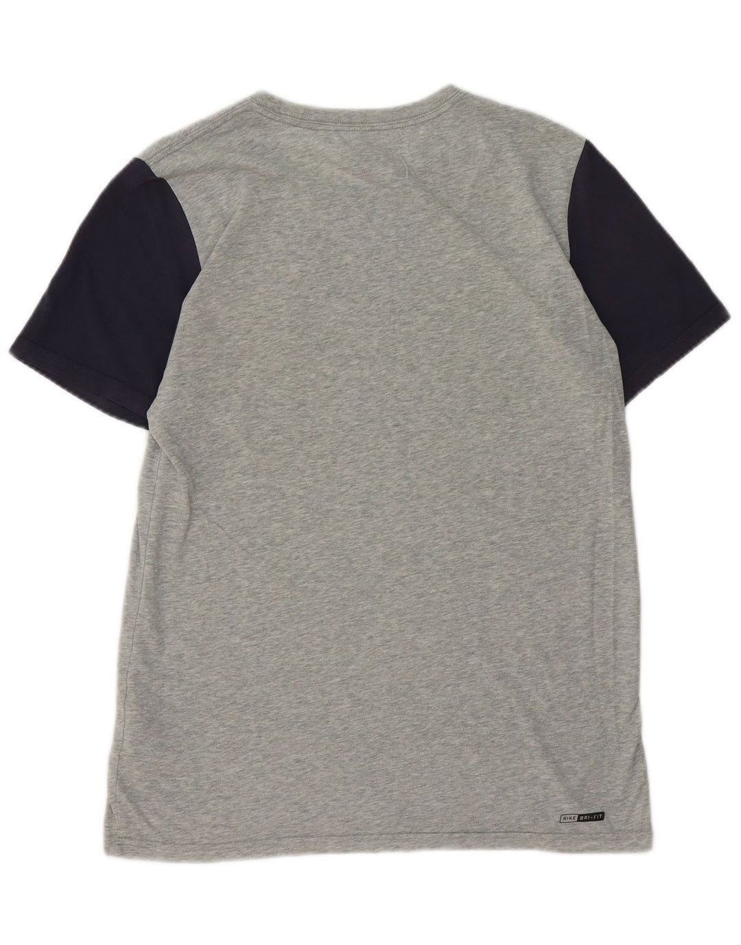 Camiseta masculina HURLEY Top cinza médio algodão colorblock