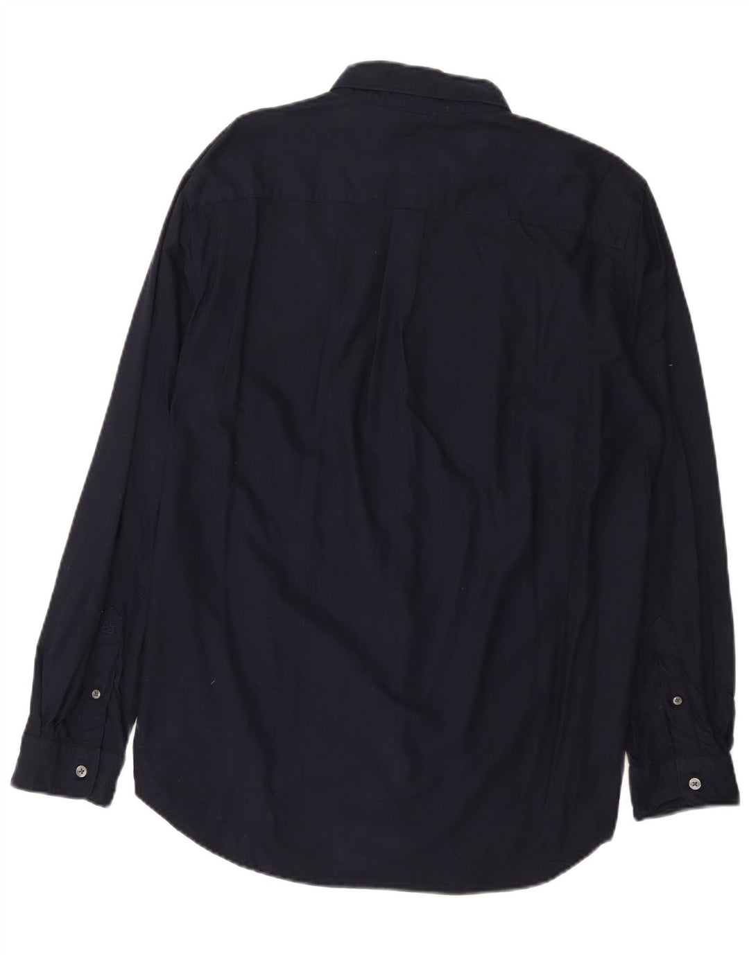 Camisa masculina French Connection XL azul marinho algodão