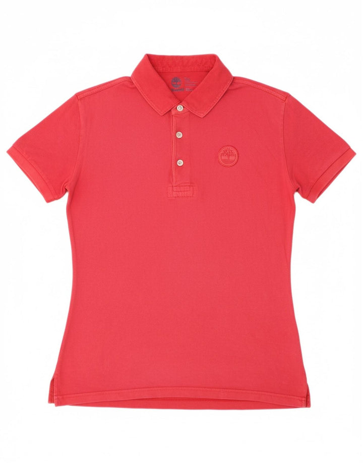 Polo masculino TIMBERLAND pequeno algodão vermelho
