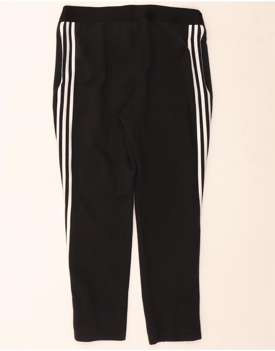 Calças de treino femininas ADIDAS UK 20/22 XL preto algodão