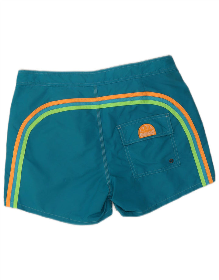 Shorts de natação masculino Sundek médio azul nylon
