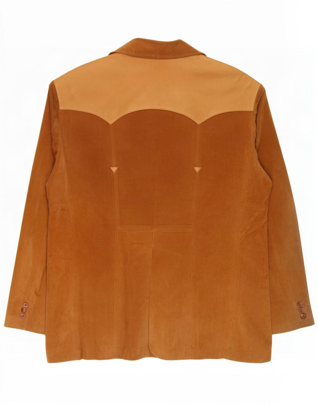 Scully Jaqueta blazer masculina de camurça com 2 botões IT 50 grande bege Colourblock