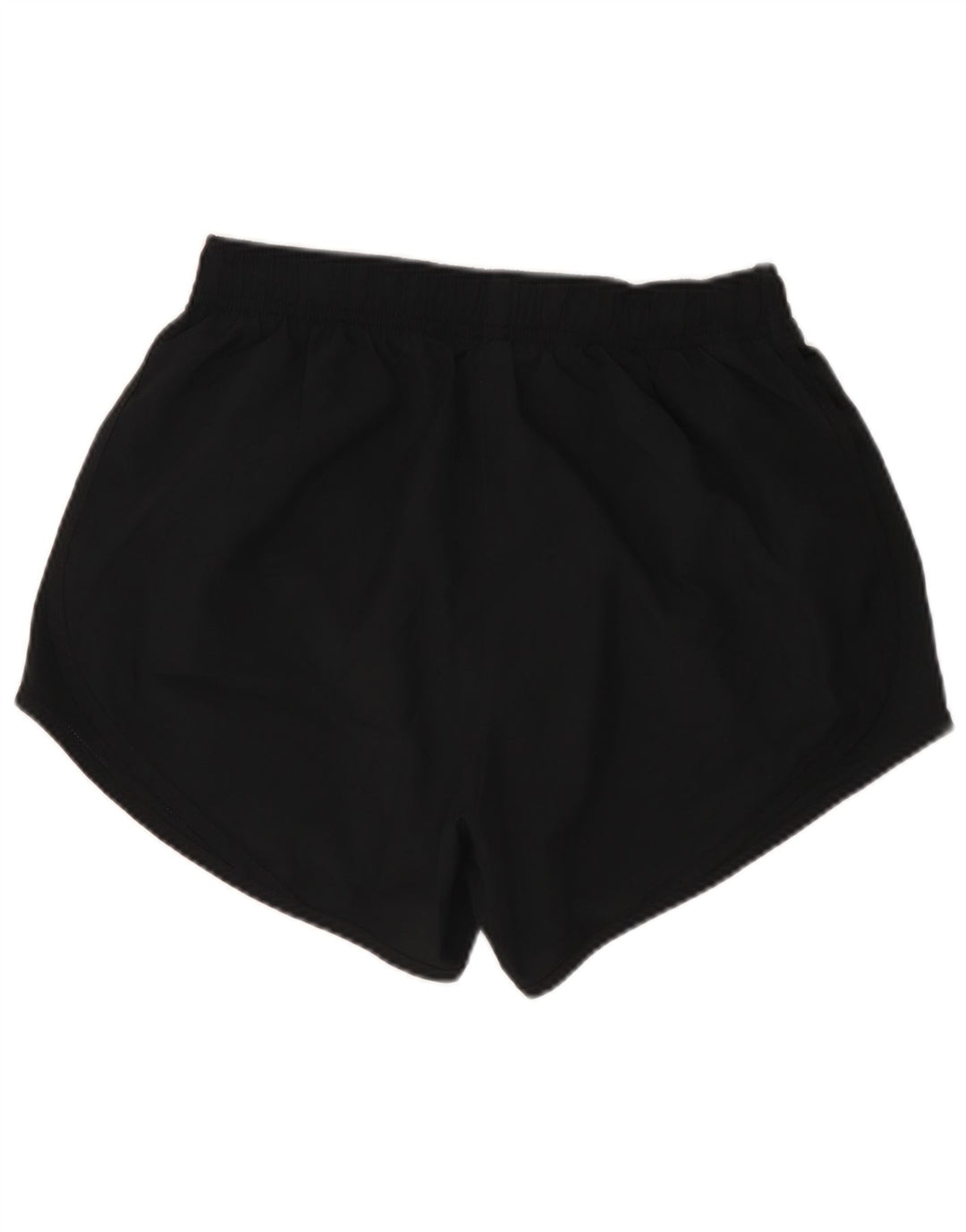 NIKE Womens Dri Fit Sport Shorts UK 10 Pequeno Poliéster Preto