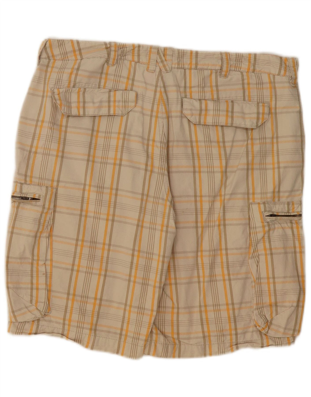 Shorts Cargo Masculino Nike Médio Bege Xadrez