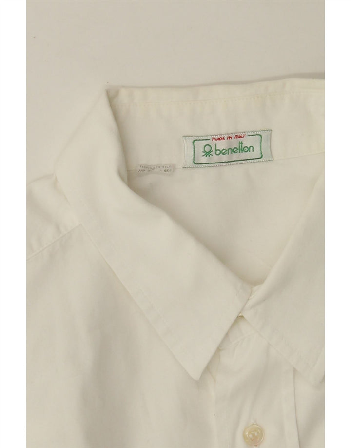 Camisa masculina BENETTON XL branca
