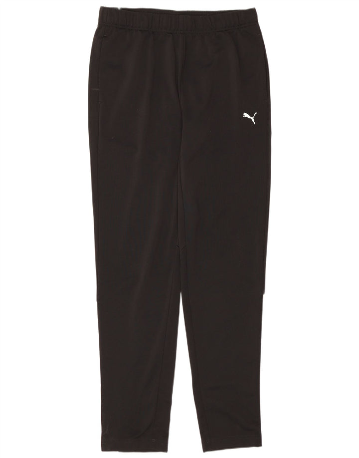 Calça de treino masculina Puma grande bloco colorido preto