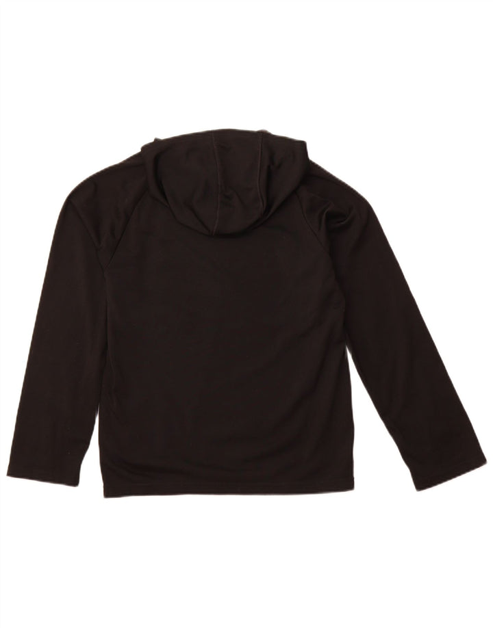 PUMA Meninos Hoodie Jumper 11-12 Anos Preto Poliéster