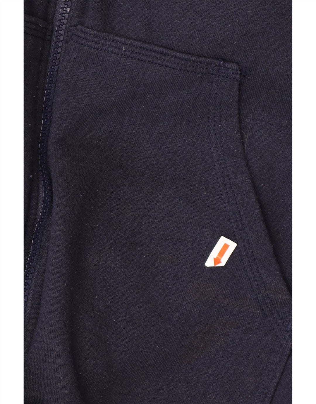 CHAMPION Suéter masculino com capuz e zíper XL azul marinho algodão