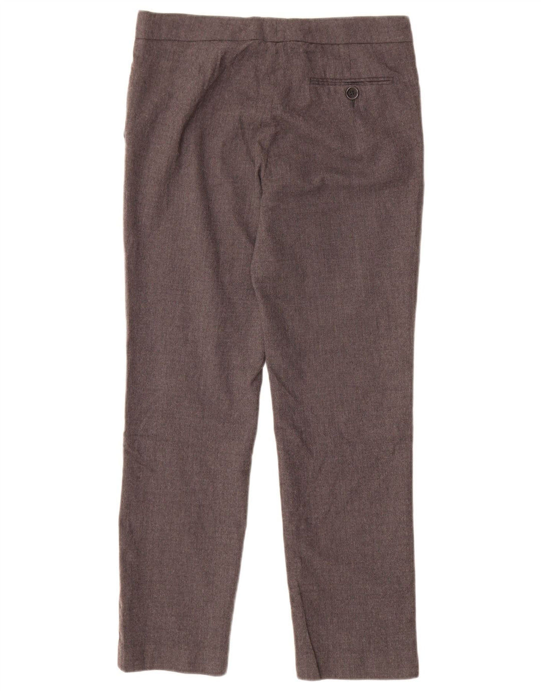 Calça feminina Henry Cottons Slim Suit IT 42 Médio W30 L26 Lã Cinza