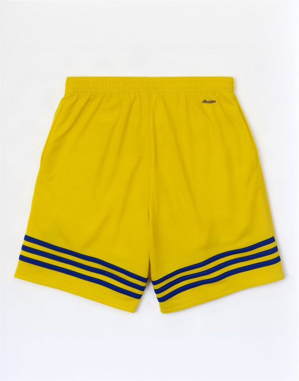 Adidas Mens Climalite Sport Shorts Pequeno Poliéster Amarelo