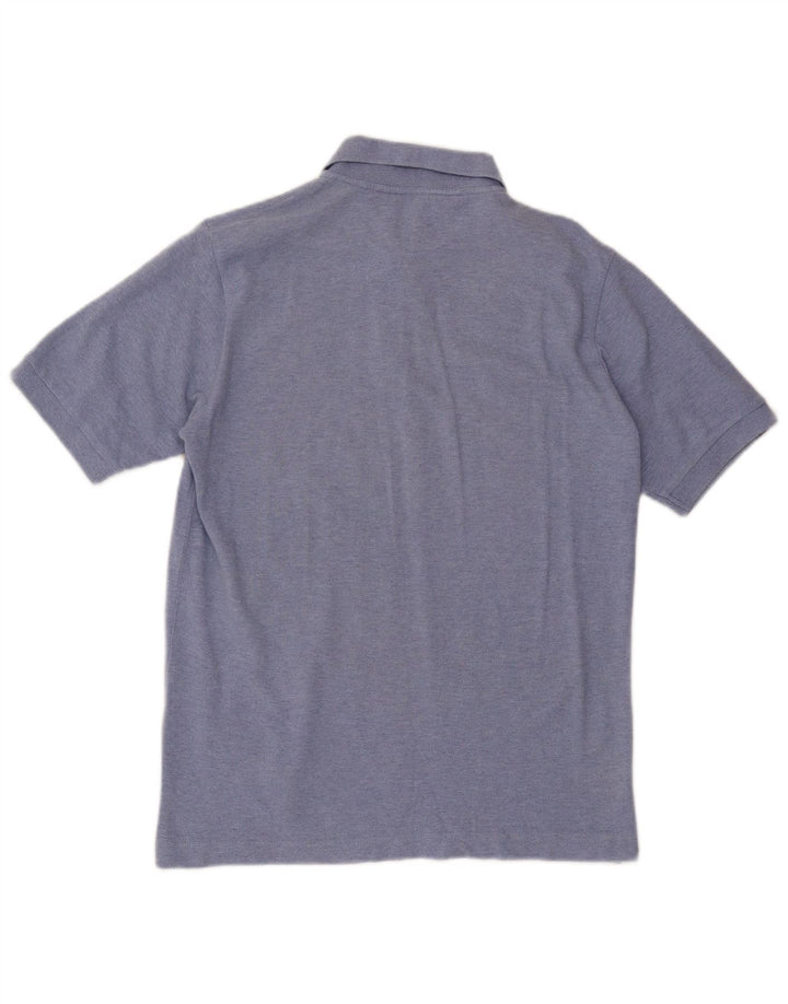 Camisa polo masculina Kappa pequena azul algodão