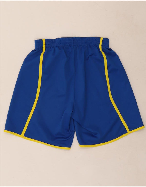 Asics Mens Sport Shorts Grande Azul Colourblock Poliéster