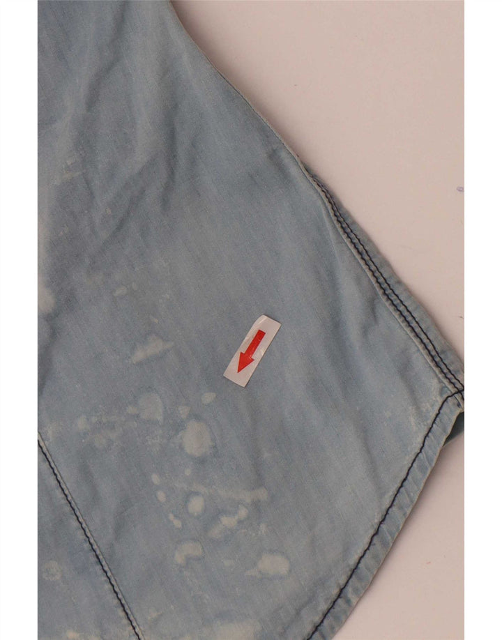 Camisa jeans feminina Liu Jo UK 12 azul médio