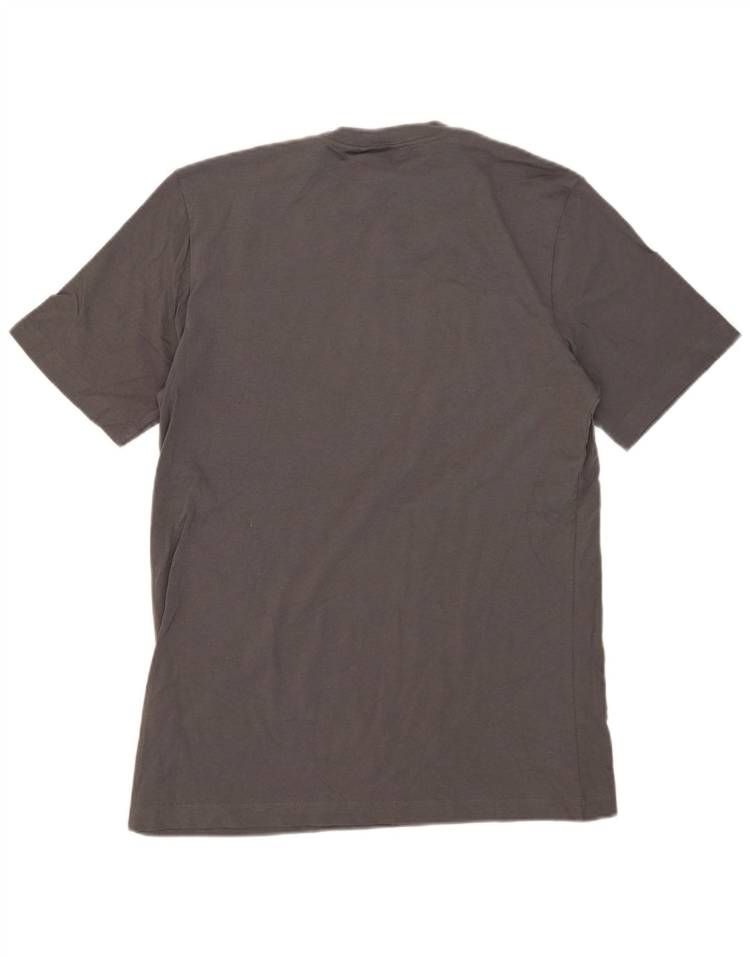 ADIDAS Camiseta masculina gráfica top pequeno algodão cinza
