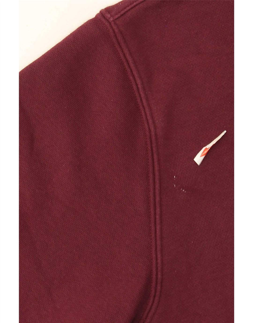 Adidas Mens Hoodie Jumper Médio Algodão Borgonha