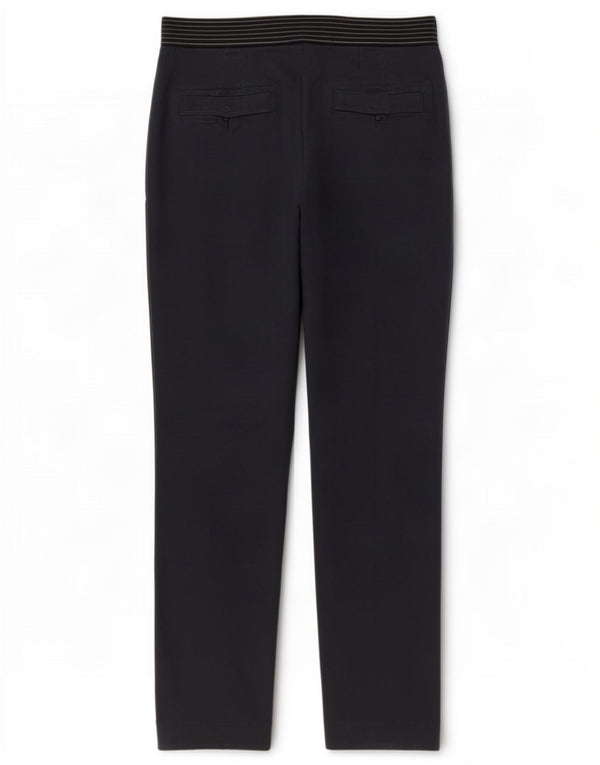 Calça Chino reta feminina Zara médio W28 L27 azul marinho