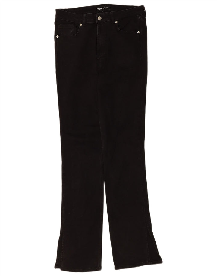 Zara Jeans Bootcut Feminino EU 42 Grande W32 L33 Preto